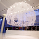 Illustration for article titled Thousands of silkworms and one robot made this intricate sculpture